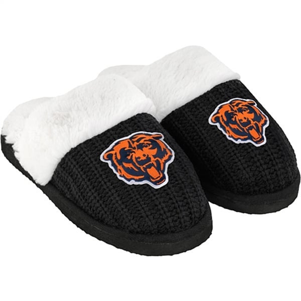 nfl bears slippers