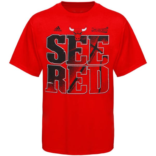 chicago bulls see red t shirt