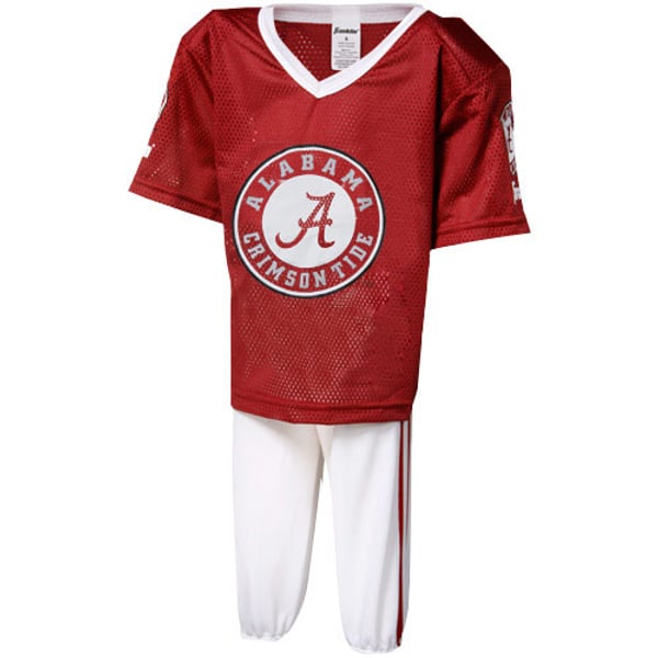 Alabama Crimson Tide Youth CrimsonWhite Deluxe Team Uniform Set