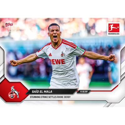 Saïd El Mala - 2026-27 Bundesliga Topps NOW® - Card 32