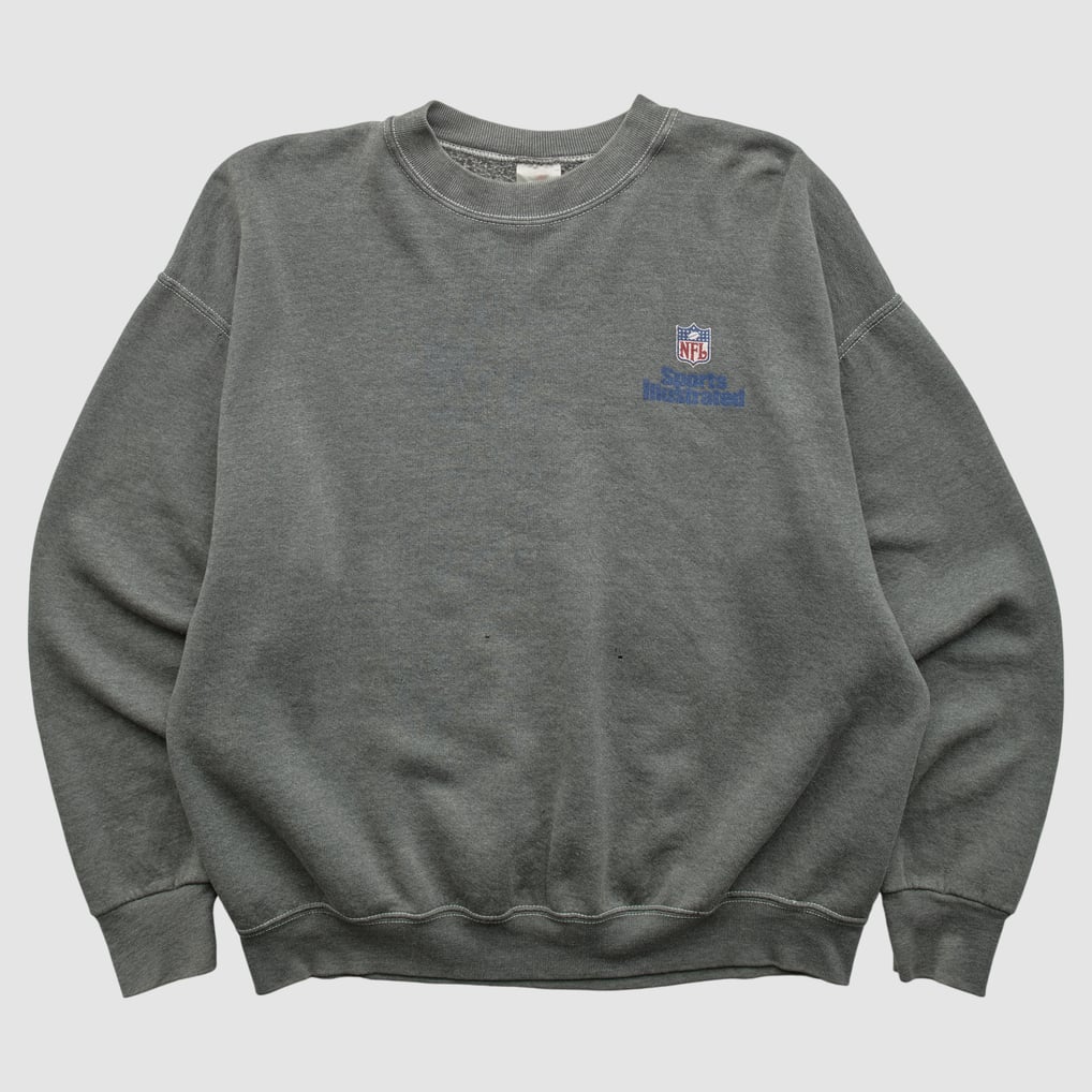 2000s Pullover Sweatshirt - Gray - XL by Fanatics Real Vintage