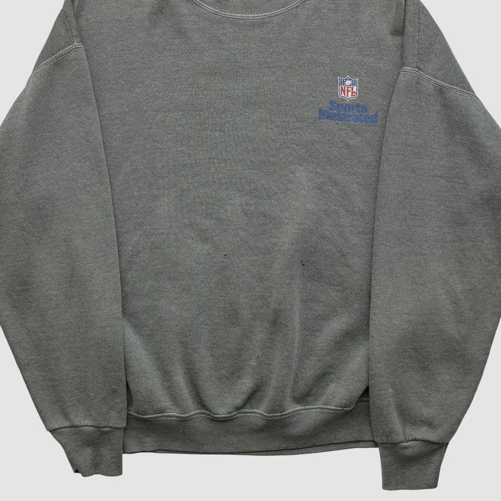 2000s Pullover Sweatshirt - Gray - XL by Fanatics Real Vintage