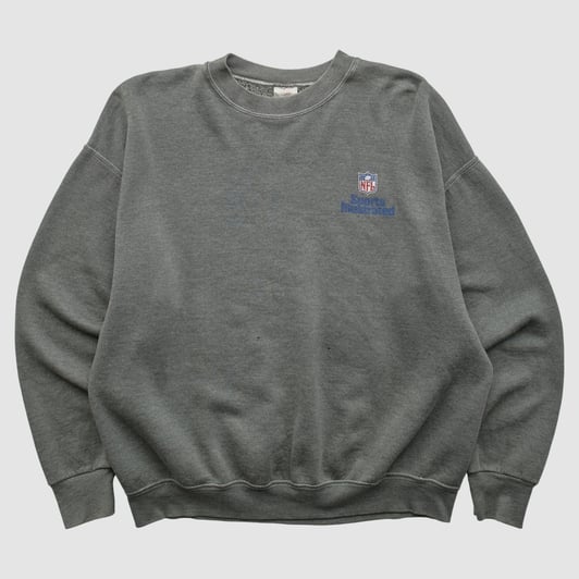2000s Pullover Sweatshirt - Gray - XL by Fanatics Real Vintage