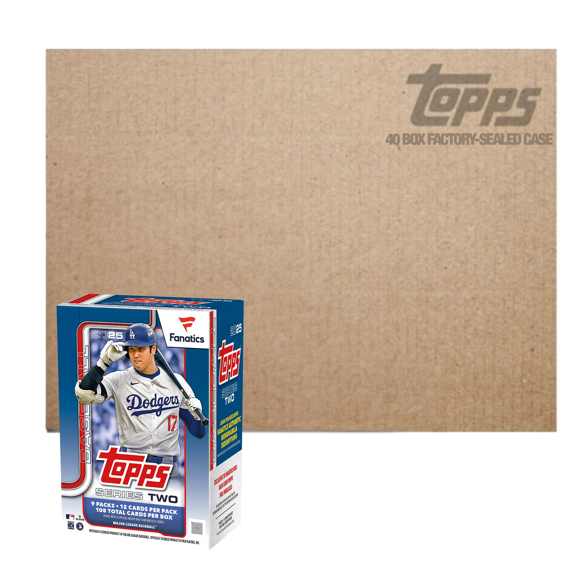 2025 Topps Baseball Series 2 Factory Sealed Fanatics Exclusive 