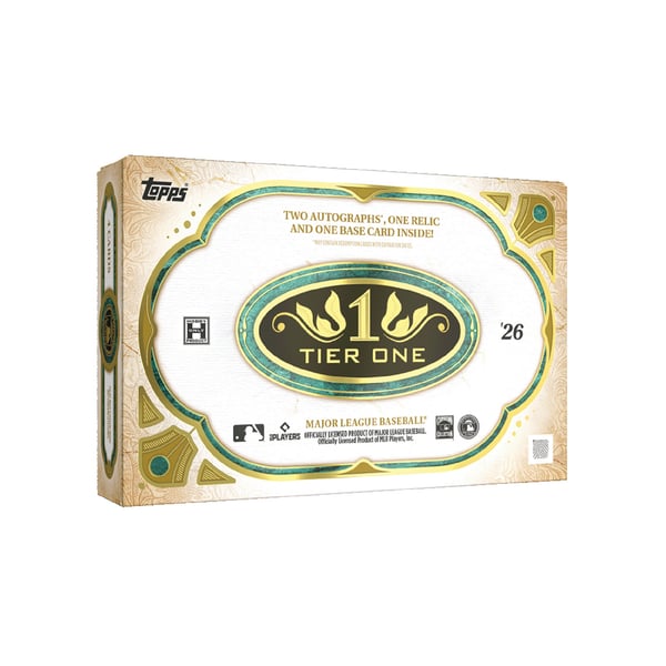 2026 Topps Tier One Baseball Factory Sealed Hobby Box Topps Tier One 2026 MLB 未開封box
