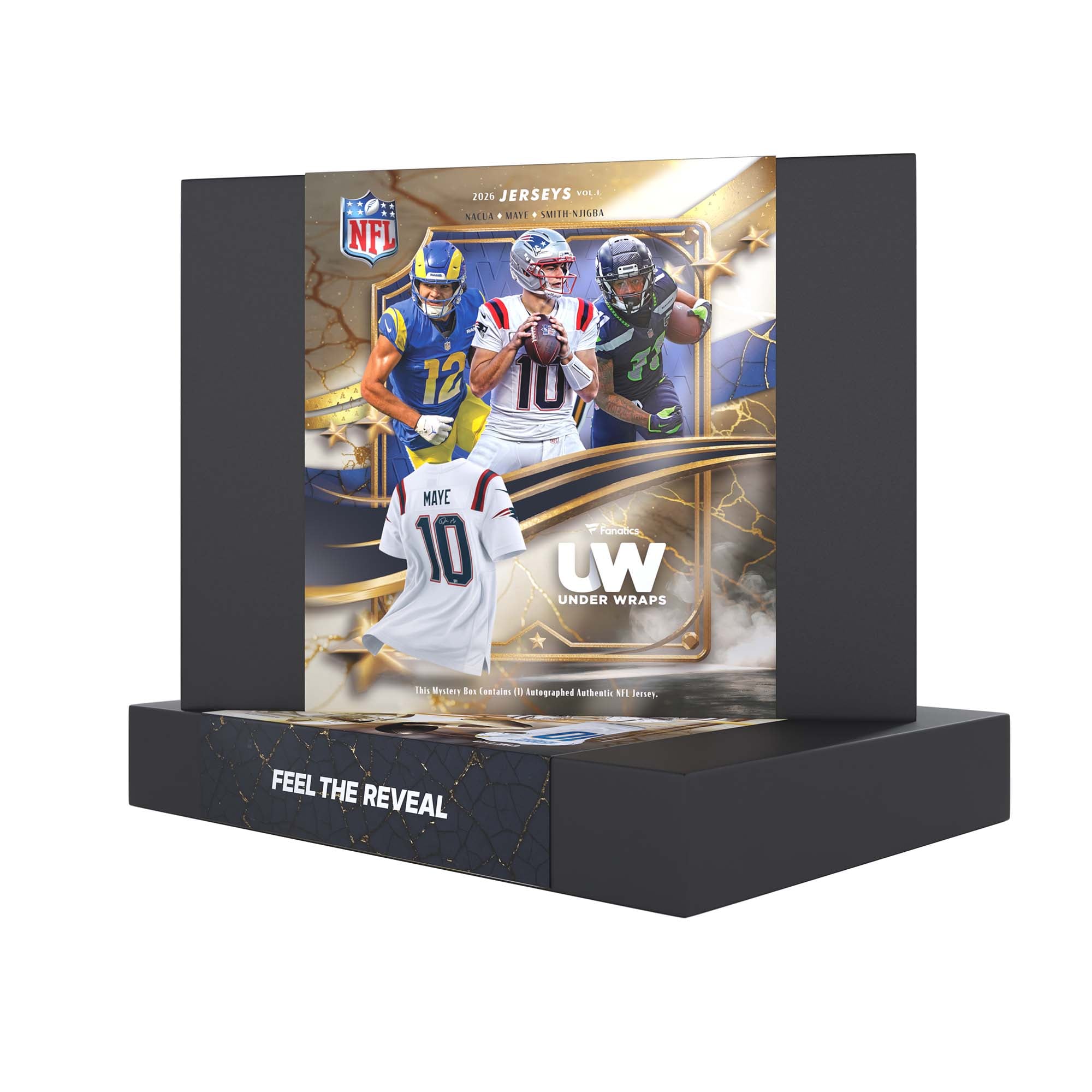 2026 Under Wraps Autographed NFL Jerseys Vol. I - Single Mystery Box