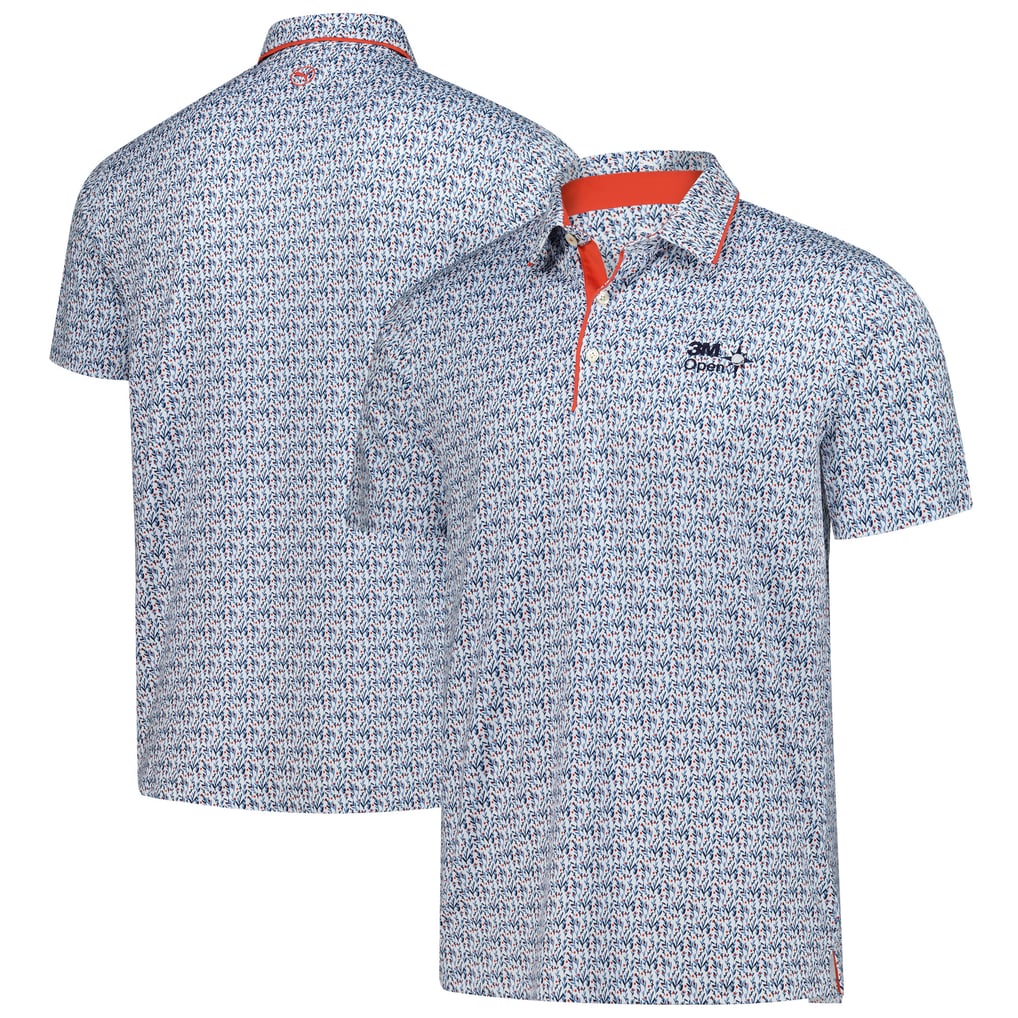 3M Open Puma CLOUDSPUN Branch Polo - White