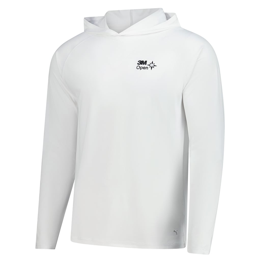 3M Open Puma You-V Brrr Raglan Pullover Hoodie - White