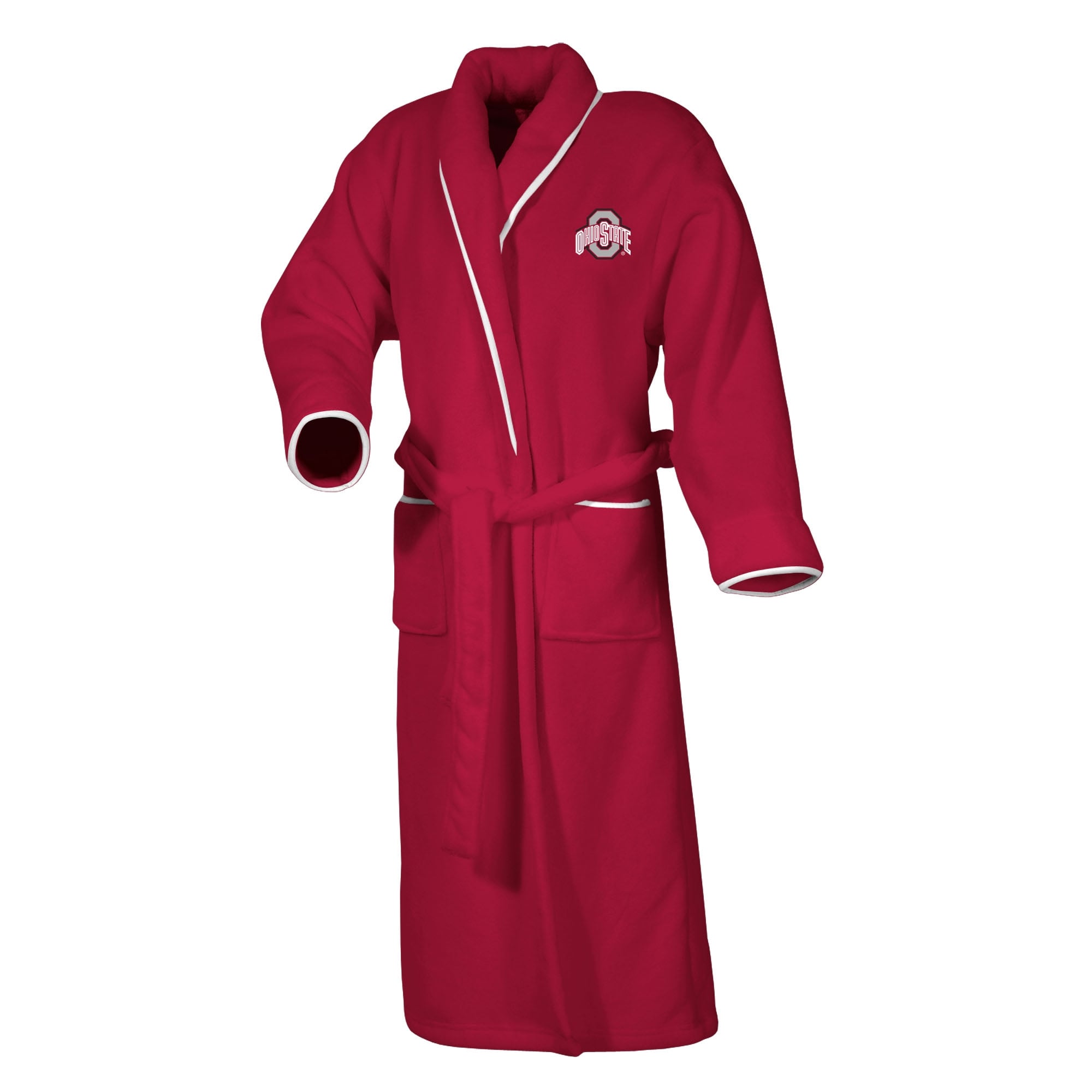 Ohio State Buckeyes Women's Red Team Plush Fleece Robe