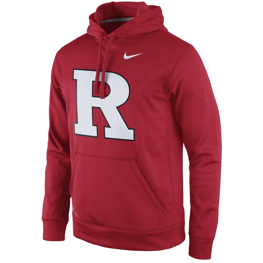 Nike Rutgers Scarlet Knights Scarlet Practice Performance Hoodie