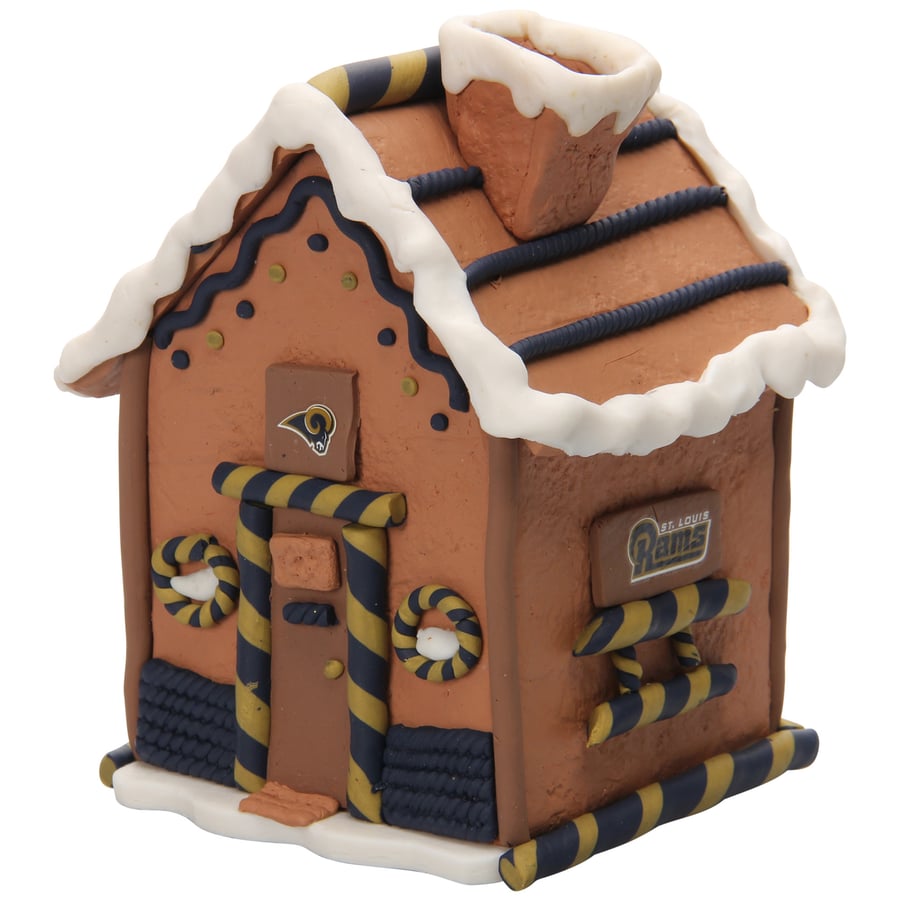 Classic St. Louis Rams Gingerbread House