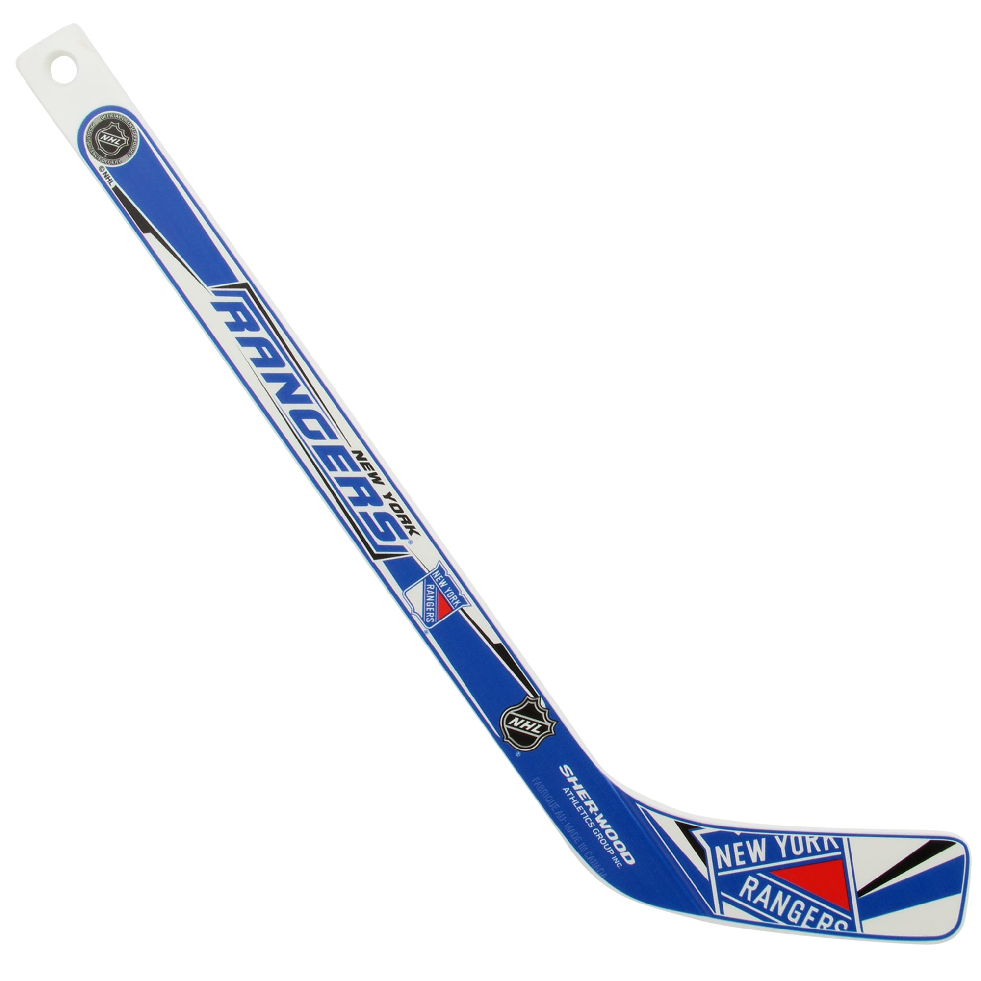 Sher-Wood New York Rangers White Mini Hockey Stick