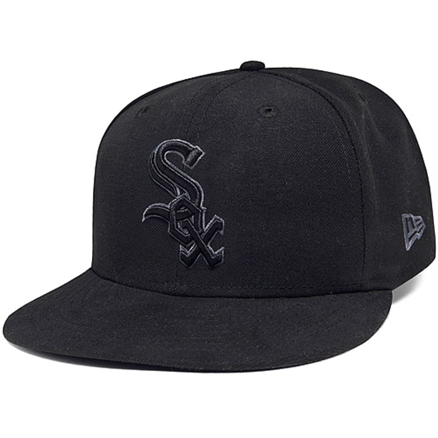 Cappello New Era 59Fifty Chicago White Sox Nero - Berretto Baseball Regolabile