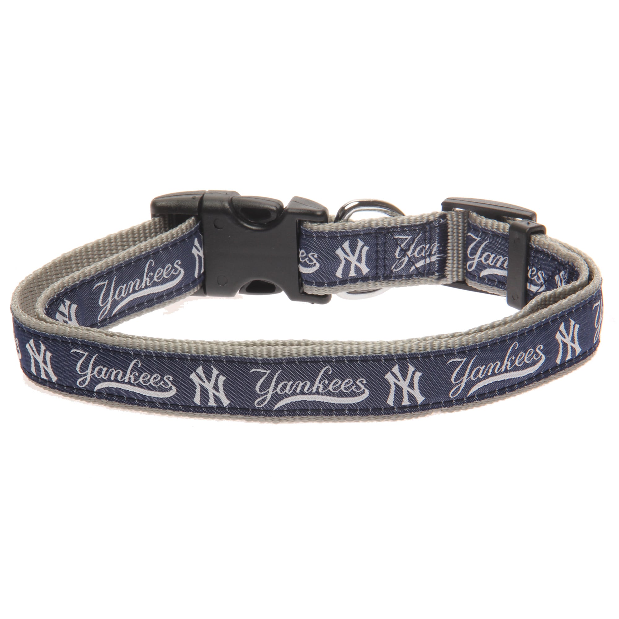 New York Yankees Pet Collar Classic Baseball Leather