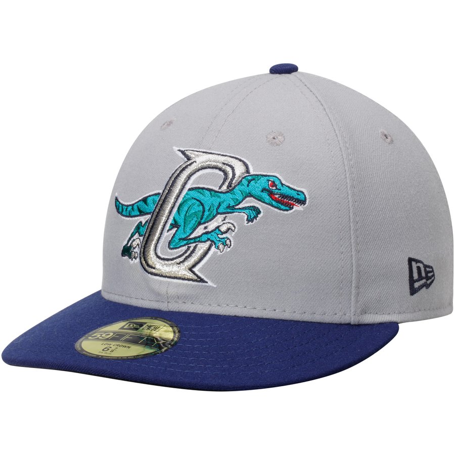 New Era Ogden Raptors Gray/Royal Alternate 1 Authentic Collection On ...