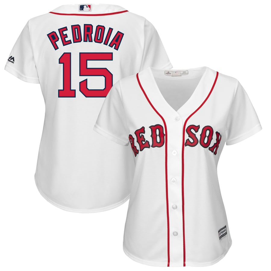 Majestic | Shirts | Dustin Pedroia Red Sox Jersey | Poshmark