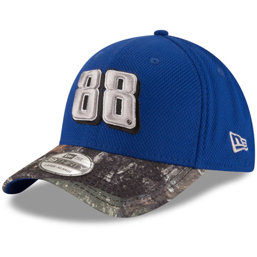 New Era Dale Earnhardt Jr. Royal/Camo TrueTimber 39THIRTY Flex Hat