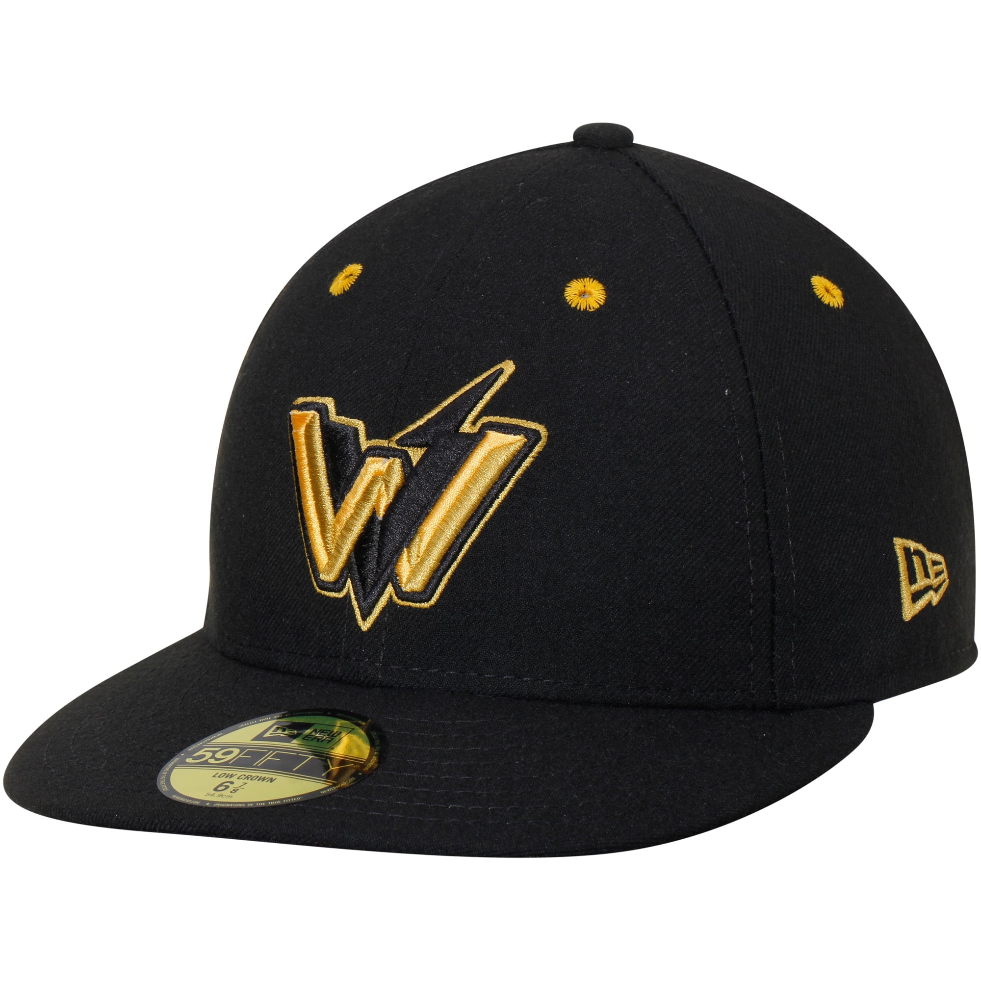 New Era West Virginia Power Black Road Low Profile Authentic Collection ...