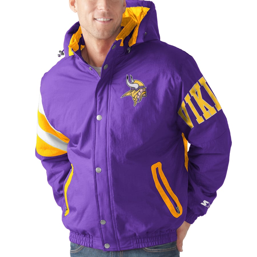 Starter Minnesota Vikings Purple Knockout Jacket