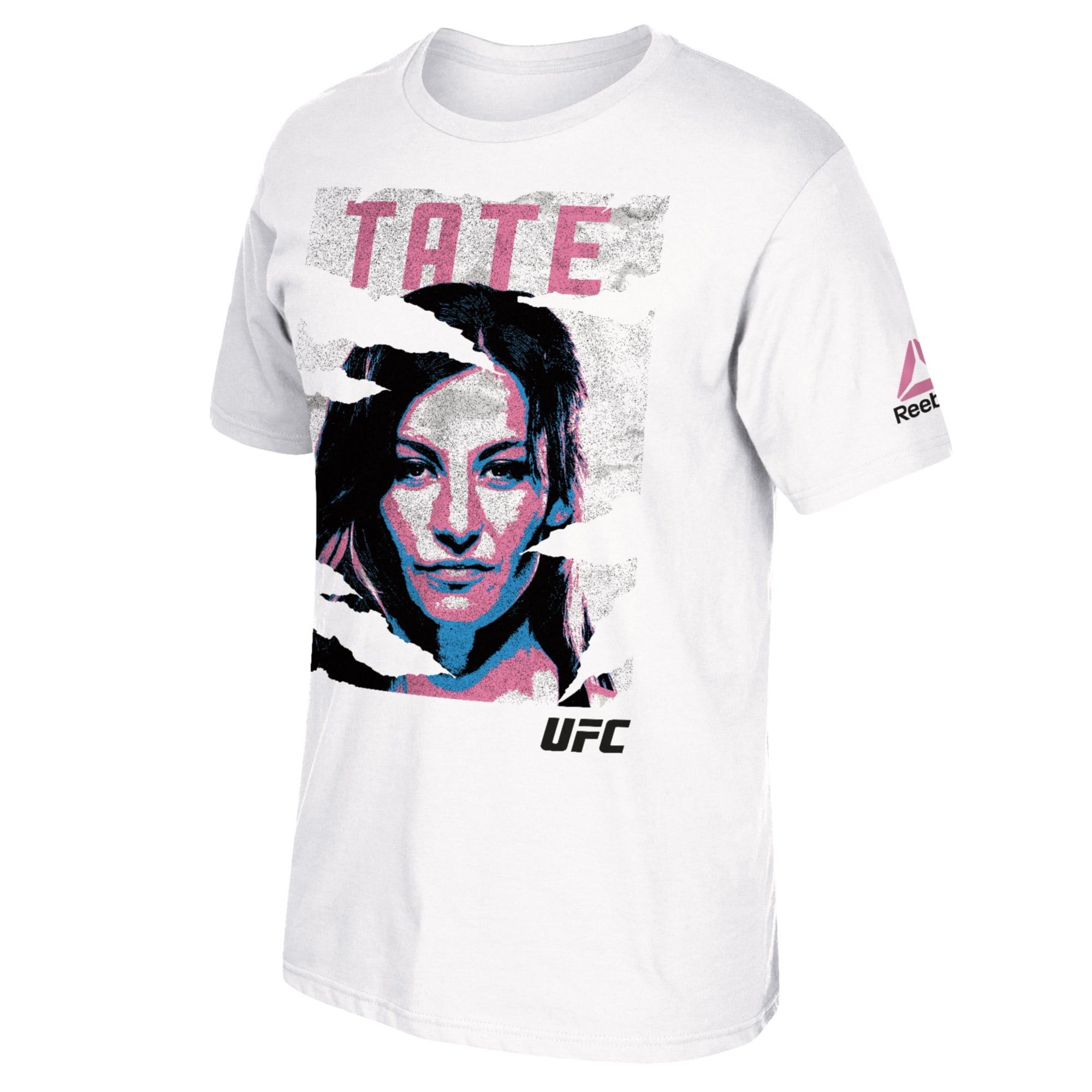 Reebok Miesha Tate White UFC Poster T-Shirt
