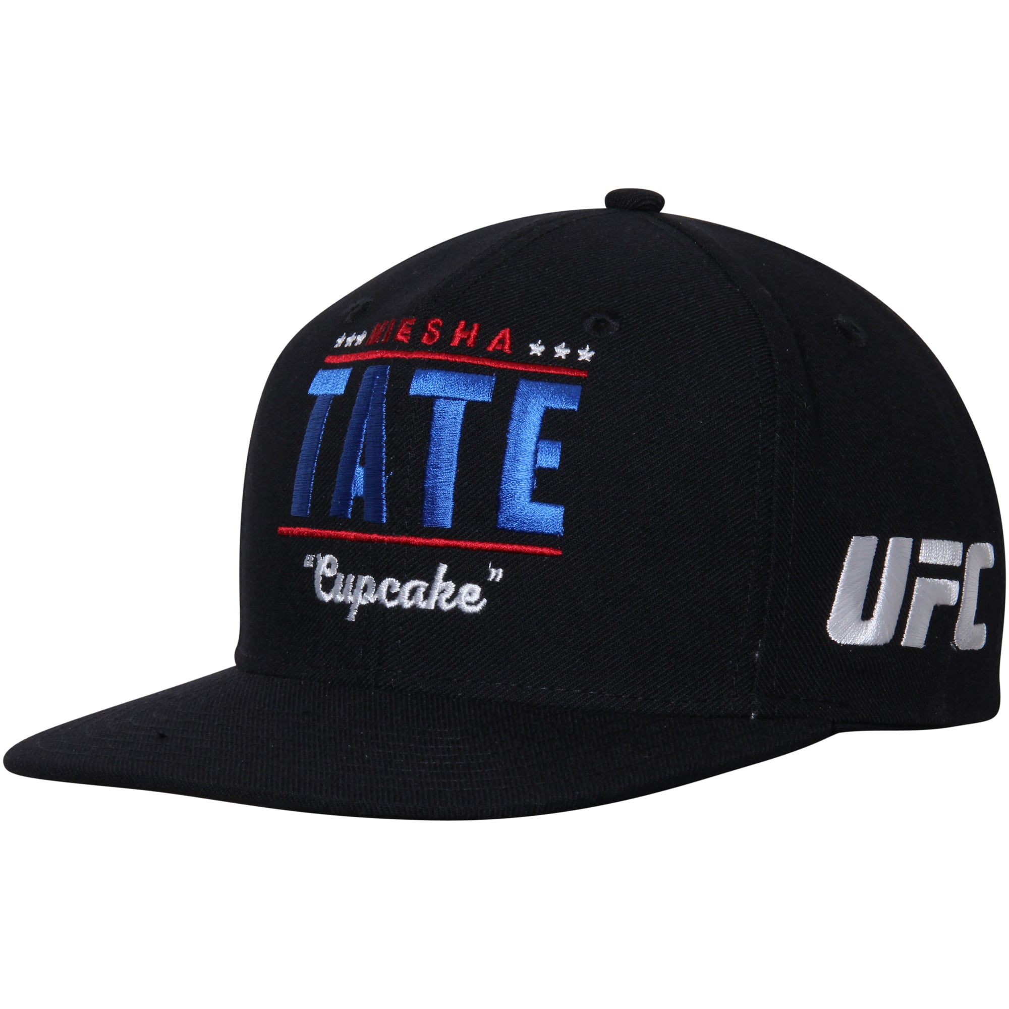 Reebok Miesha Tate UFC Black Flat Brim Snapback Adjustable Hat