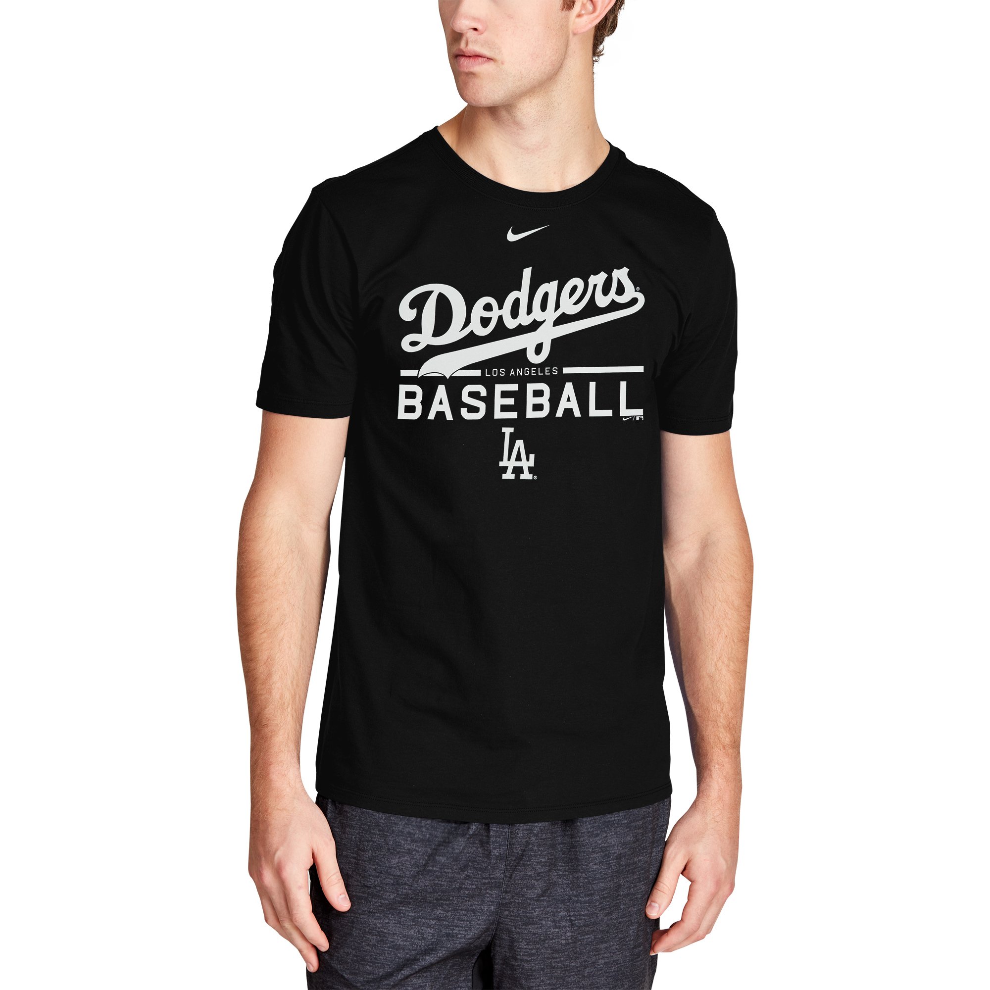 black dodgers t shirt