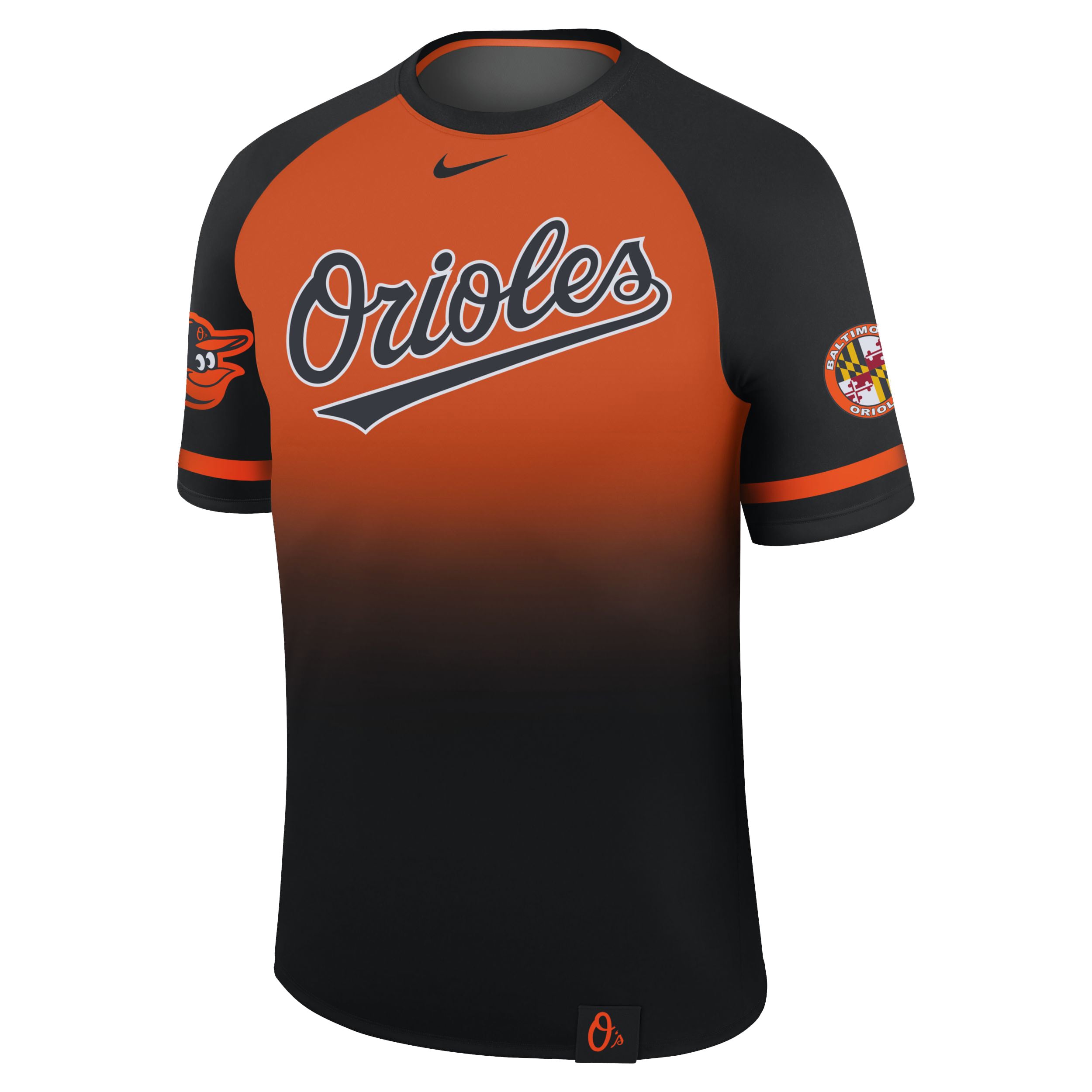 Nike Baltimore Orioles Black Legend Raglan T-Shirt