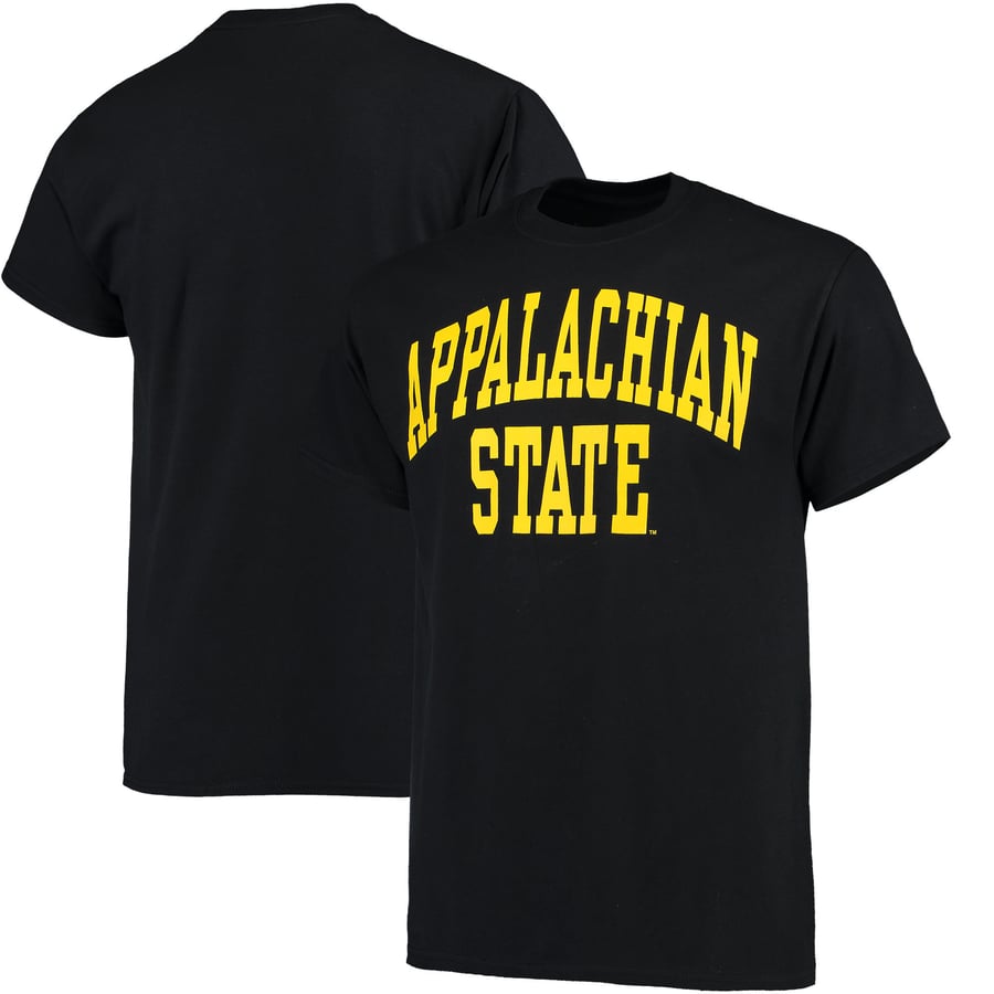 Appalachian State Mountaineers Black Basic Arch T-Shirt