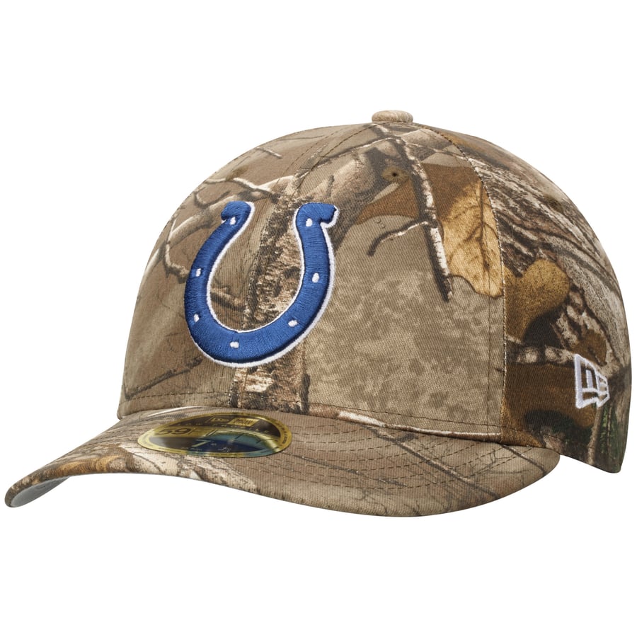 New Era Indianapolis Colts Realtree Camo Low Profile 59FIFTY Hat