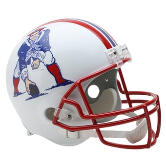 Fanatics Authentic Riddell New England Patriots Throwback 1982 - 1989 ...