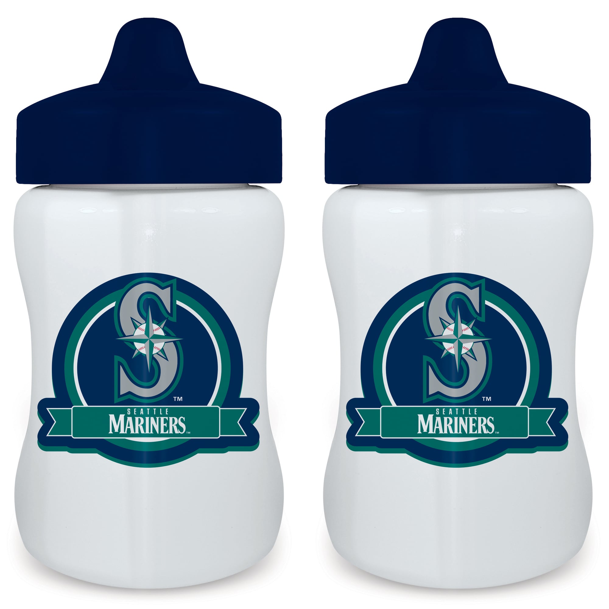 Seattle Mariners Infant 2-Pack Sippy Cup Set