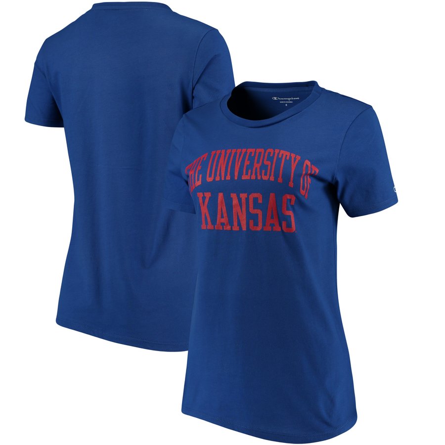 university blue champion shirt
