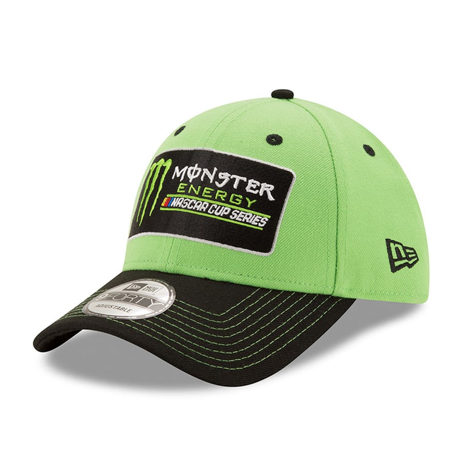 New Era Green/Black Monster Energy NASCAR Cup Series 9FORTY Adjustable Hat