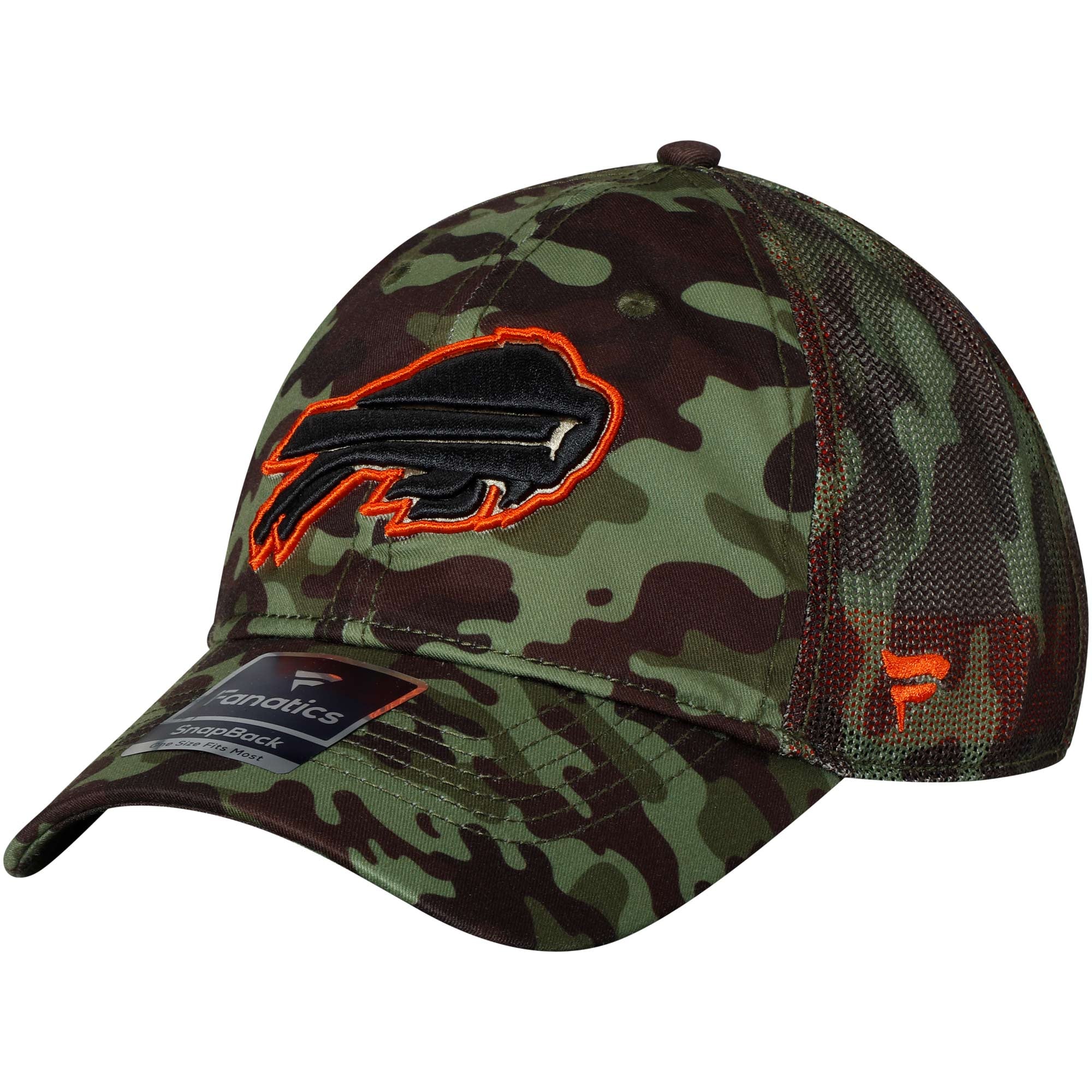 NFL Pro Line by Fanatics Branded Buffalo Bills Camo Recon Trucker ...