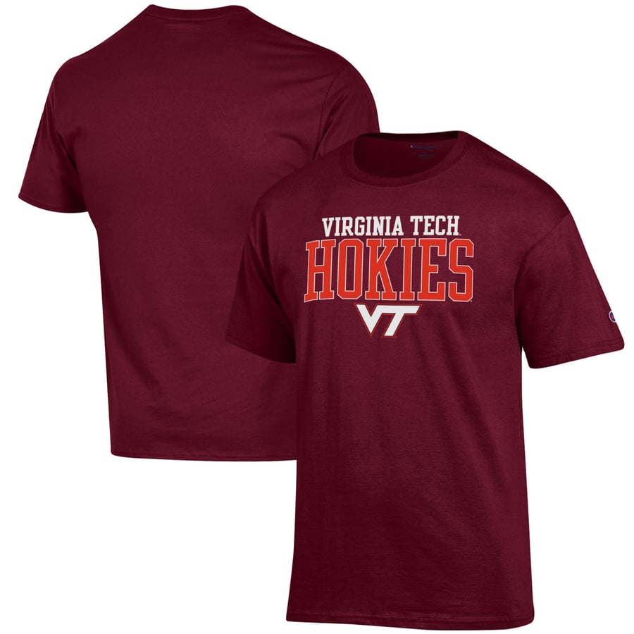 Champion Virginia Tech Hokies Maroon Core Mascot T-Shirt