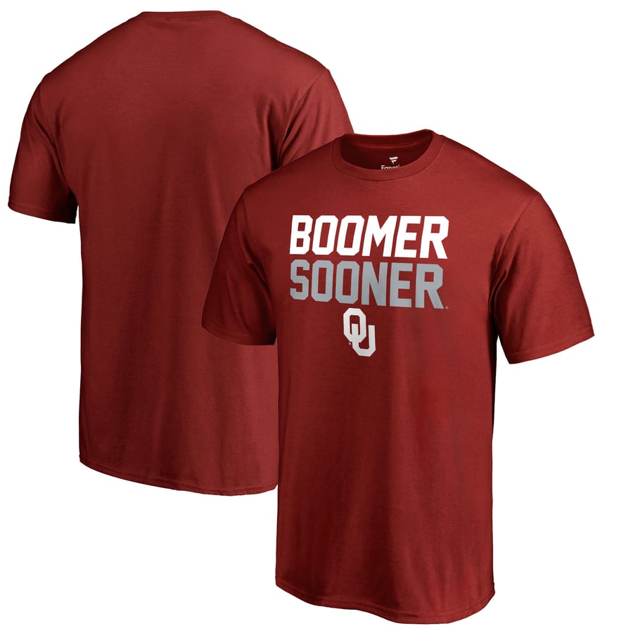Fanatics Branded Oklahoma Sooners Crimson Hometown Collection Boomer ...