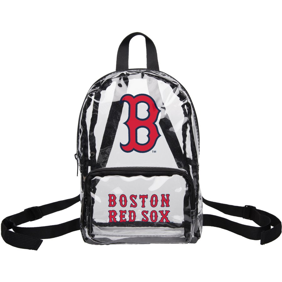 Boston Red Sox Clear Mini Backpack