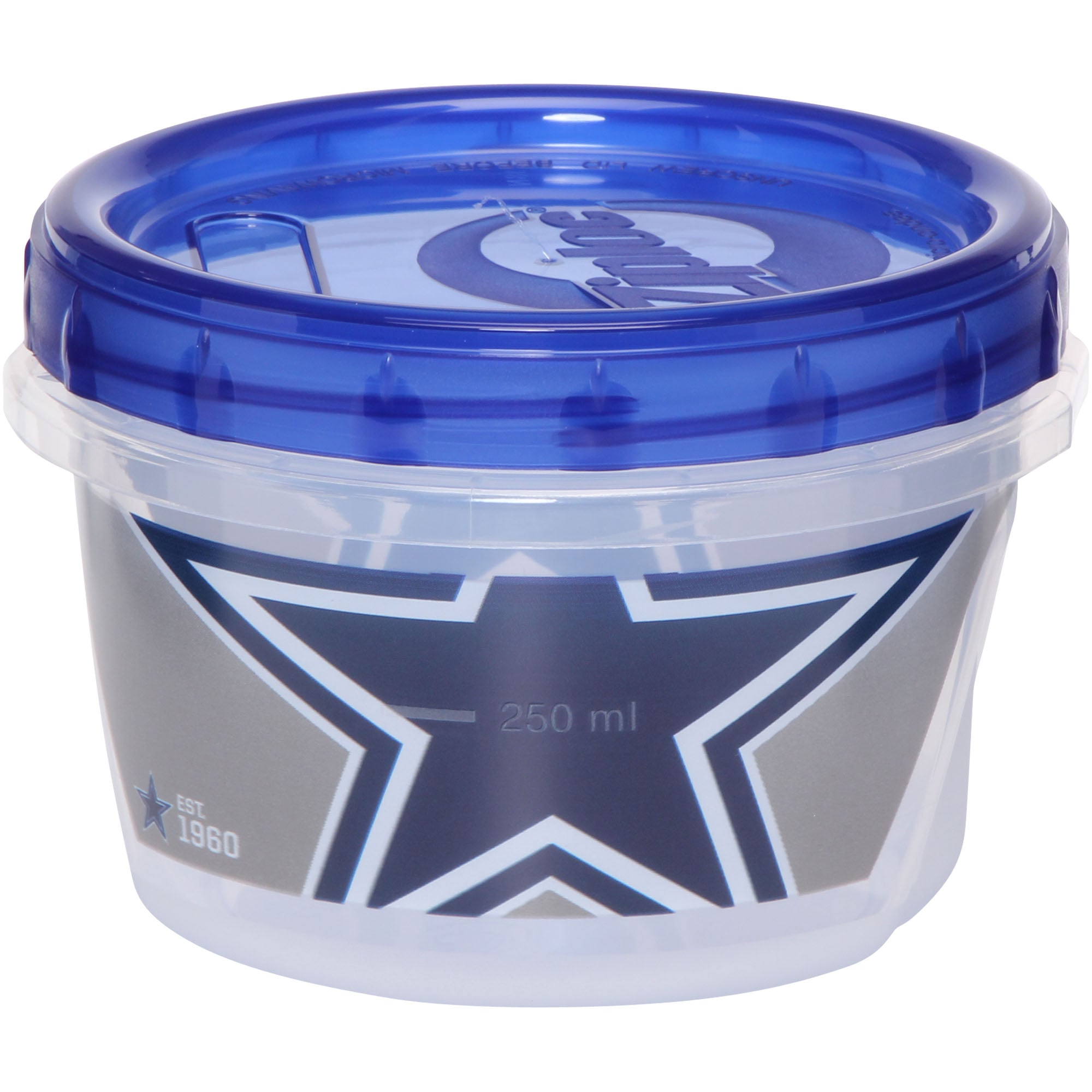 Ziploc Dallas Cowboys 6Pack 16oz. Containers