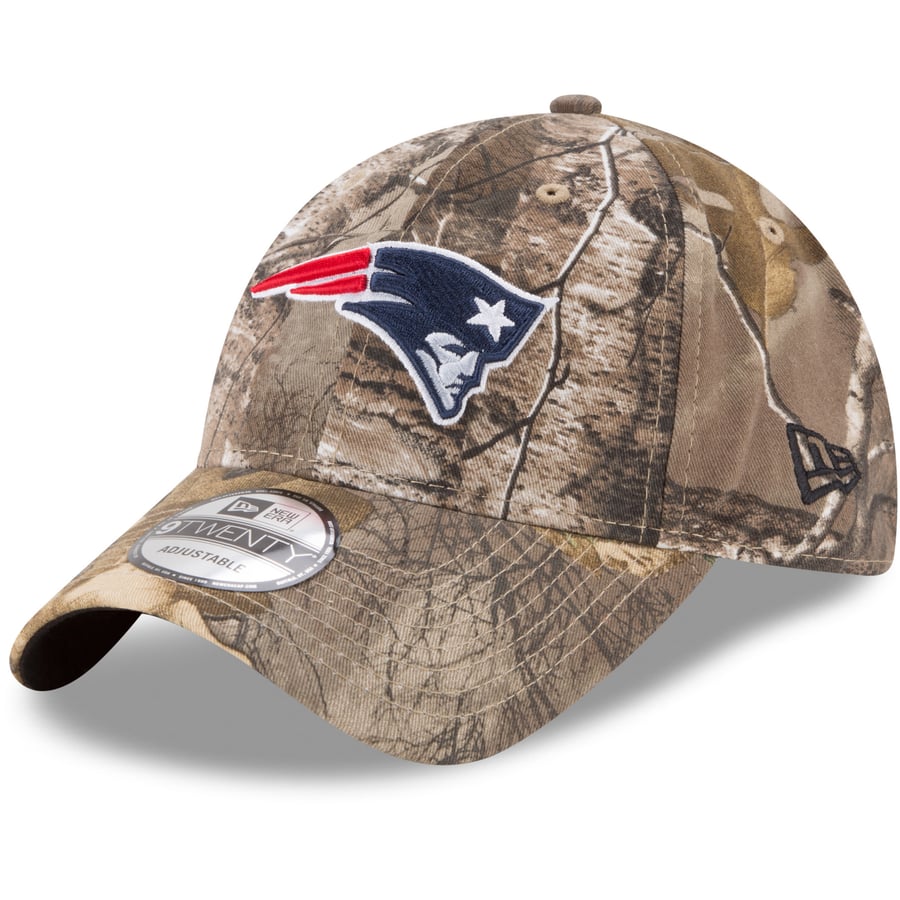 New Era New England Patriots Realtree Camo Realtree 9TWENTY Adjustable Hat