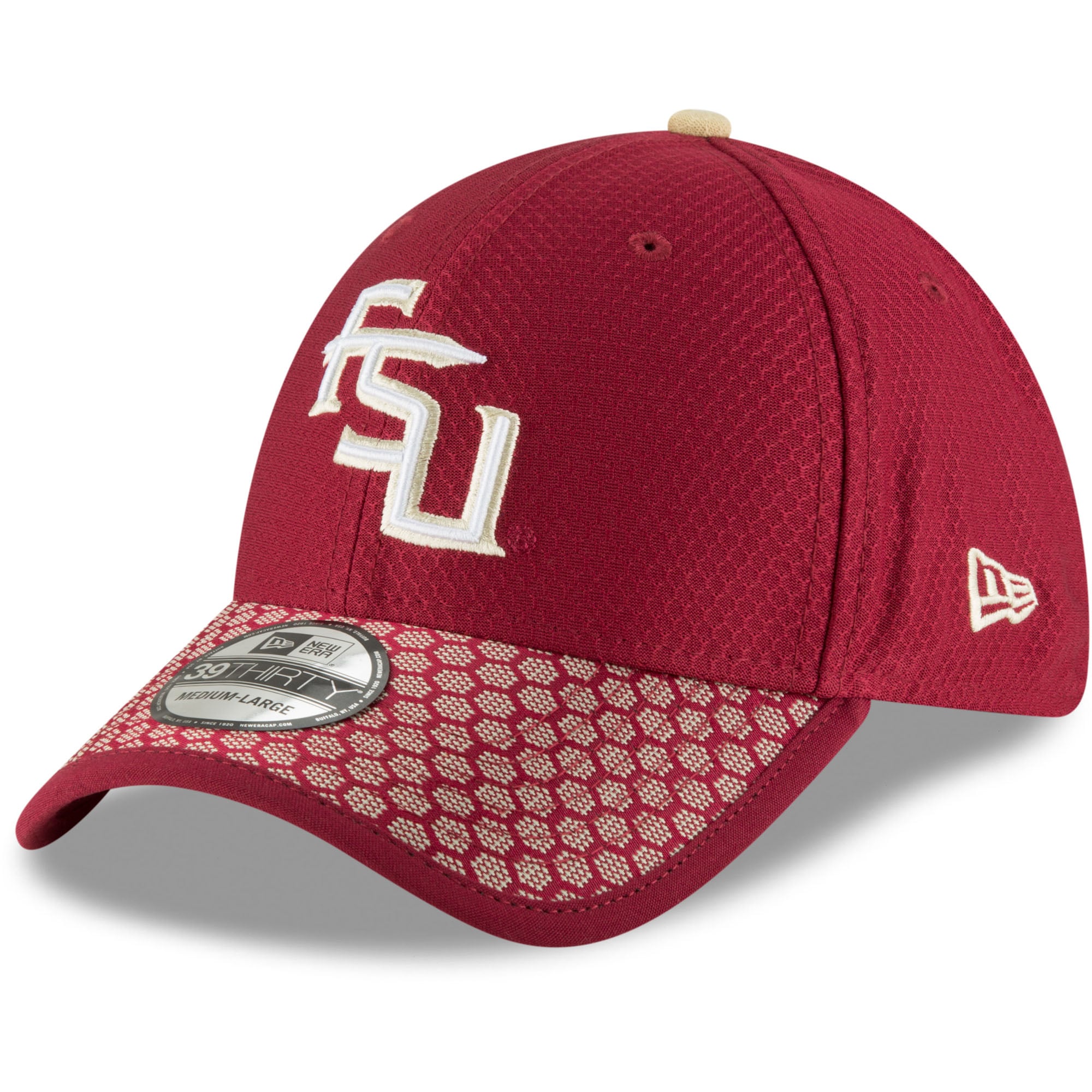 New Era Florida State Seminoles Garnet Sideline 39THIRTY Flex Hat