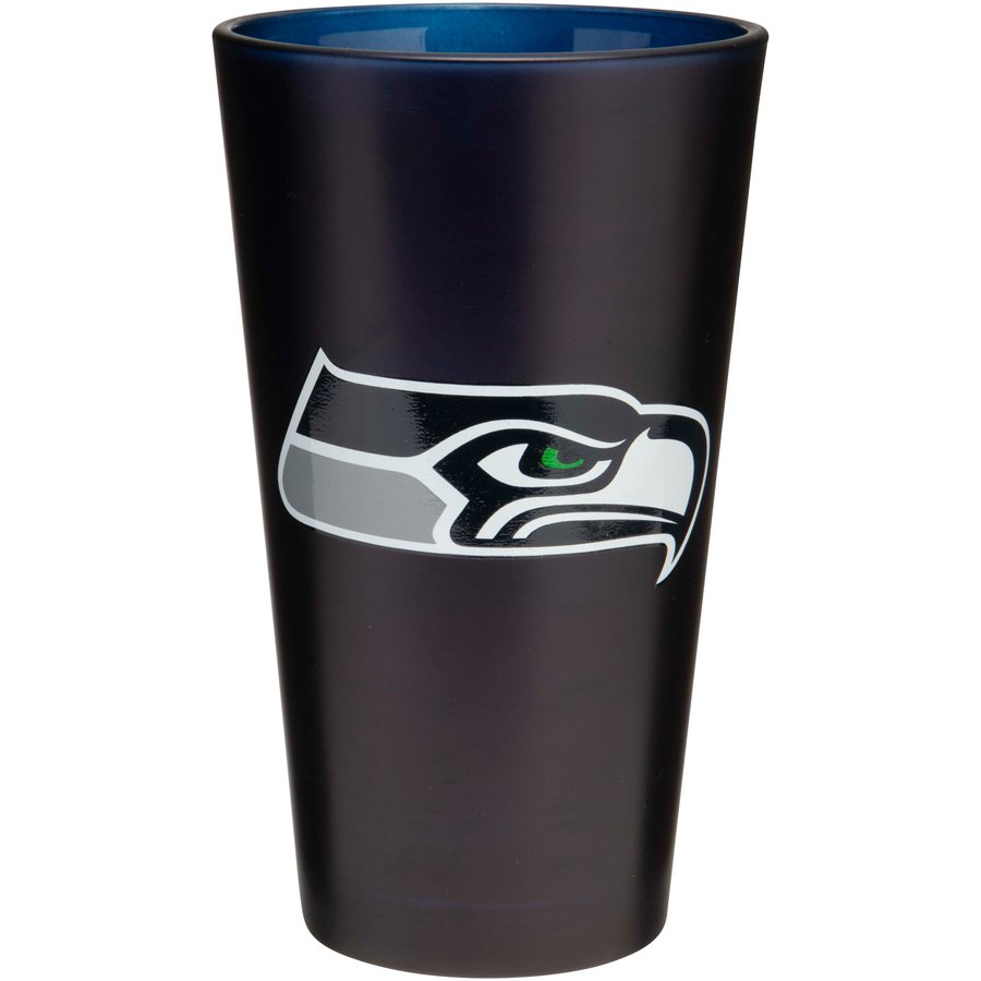 seahawks beer glass