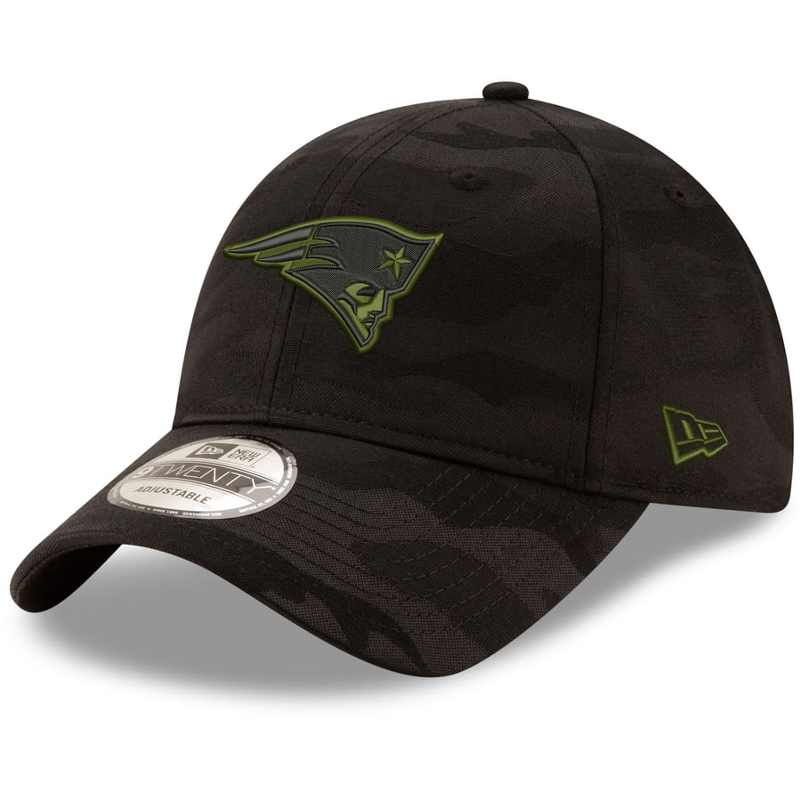 New Era New England Patriots Black Camo Royale 9TWENTY Adjustable Hat