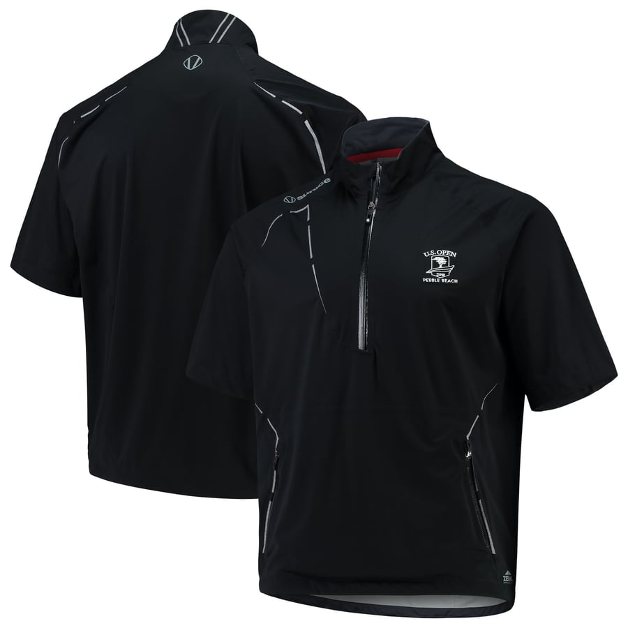 Pull Imperméable Sunice Sullivan Zephal SS Homme - Taille M - Bleu - Pour Golf - Coupe Mid-length