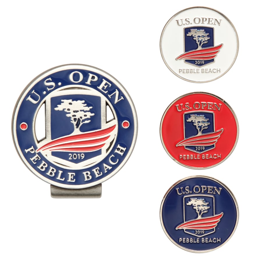 2019 U.S. Open Ahead Ball Markers & Hat Clip Set