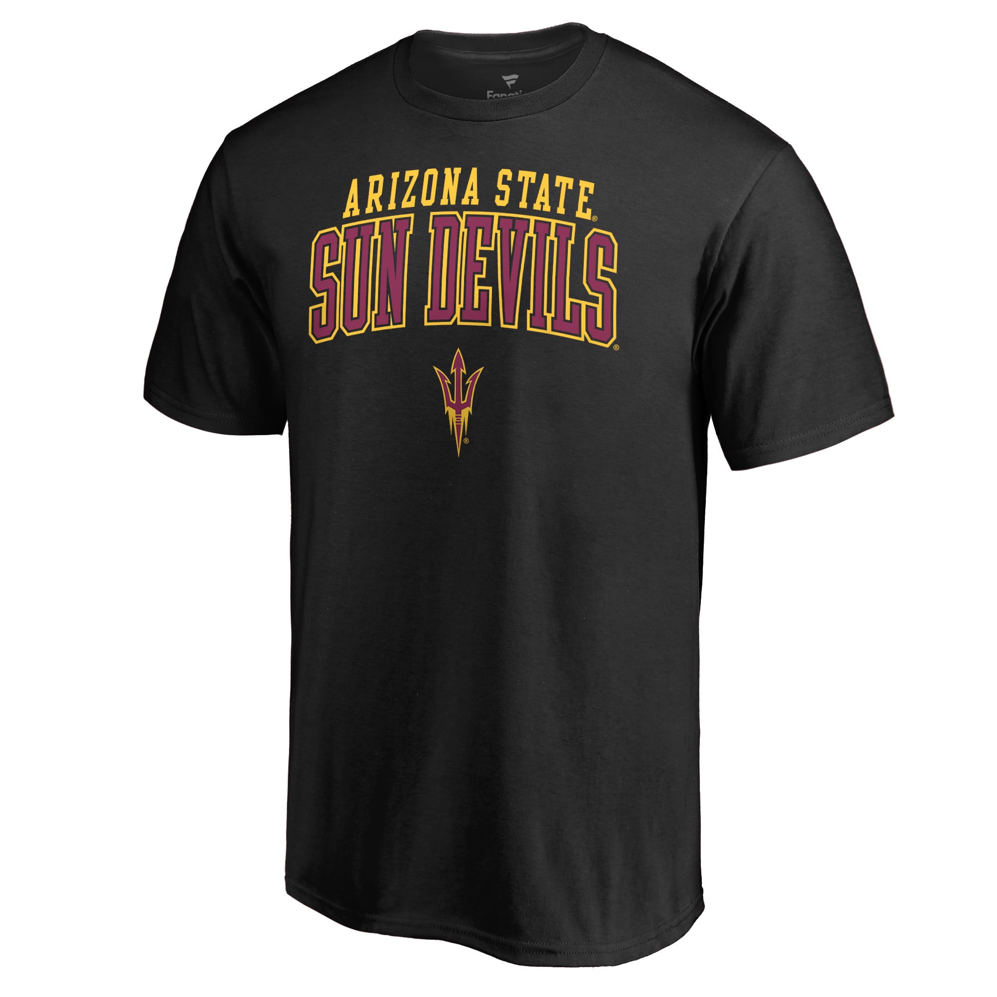 Fanatics Branded Arizona State Sun Devils Black Team Logo Square Up T-Shirt