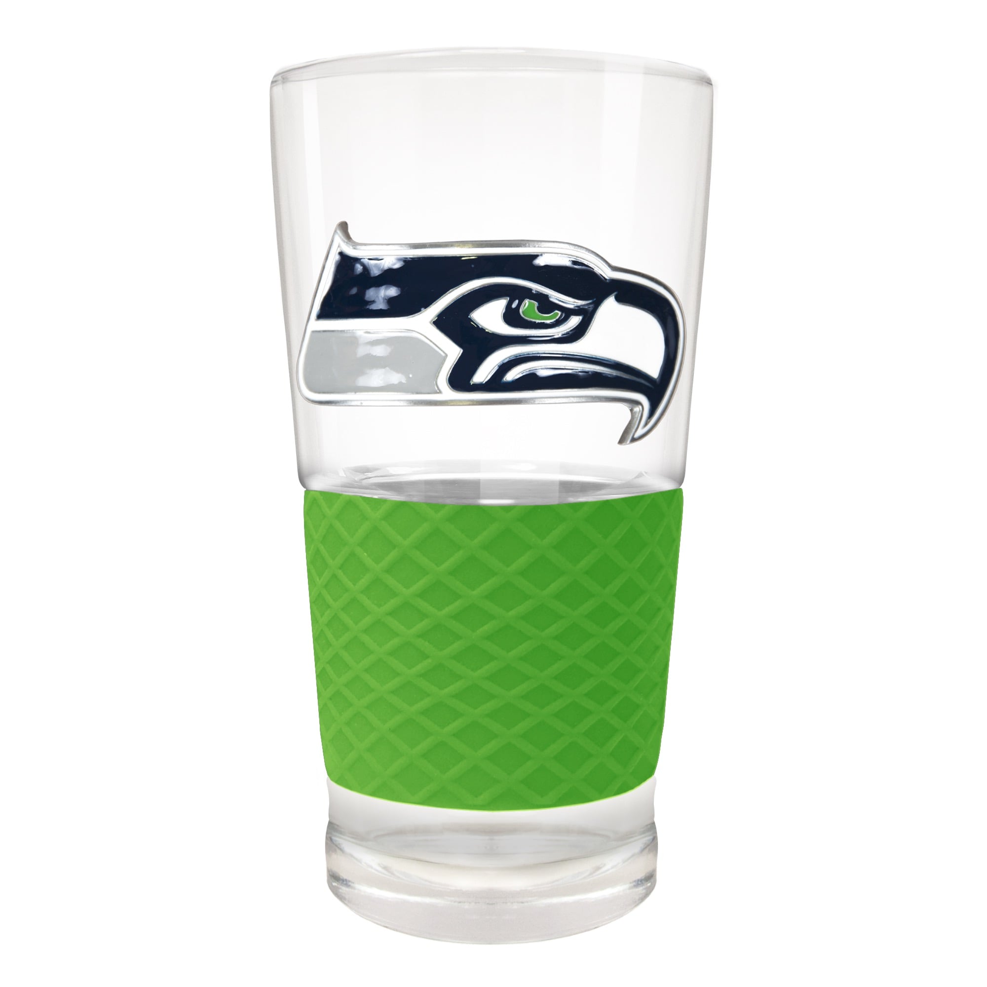 seahawks beer glass