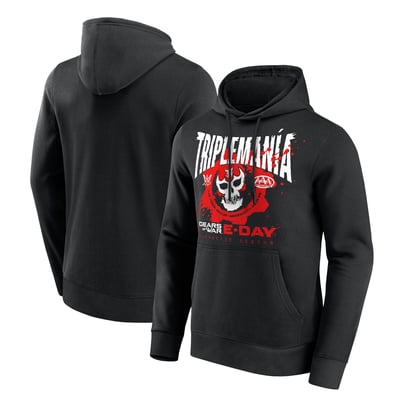 AAA Triplemanía 34 x Gears of War E-Day Hoodie - Black
