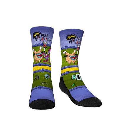  Aaahh!!! Real Monsters Rock Em Youth Showtime Crew Socks