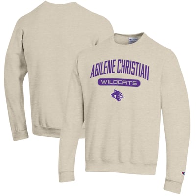 Abilene Christian University Wildcats Champion Powerblend Sweatshirt - Oatmeal