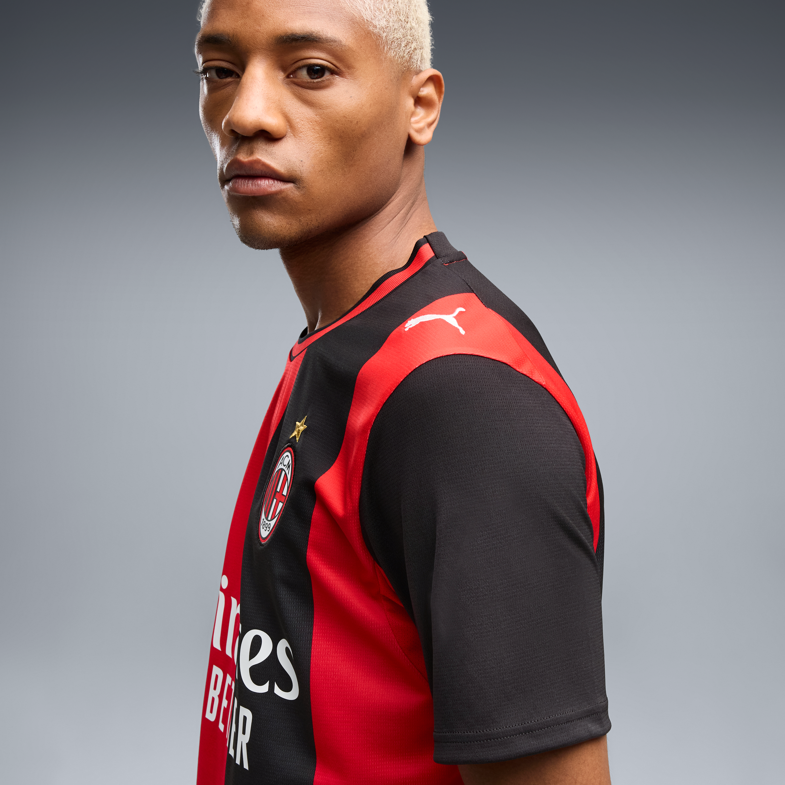 AC Milan 2026/27 Home Replica Jersey Black/Red